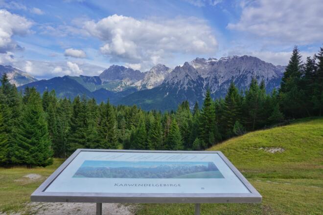 Zwischendurch immer wieder schöne Aussichten