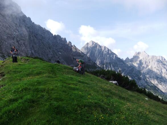 Auf dem Wörnersattel