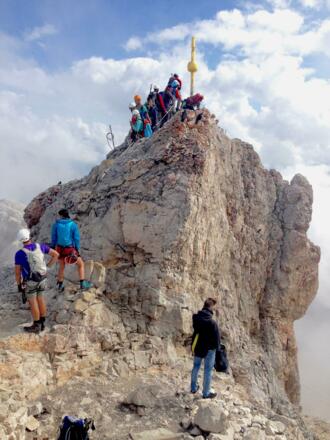 Gipfel der Zugspitze