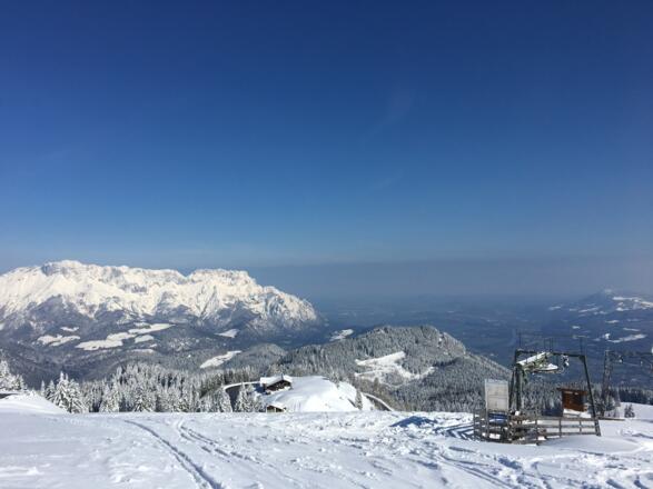 Aussicht vom Gipfelkreuz