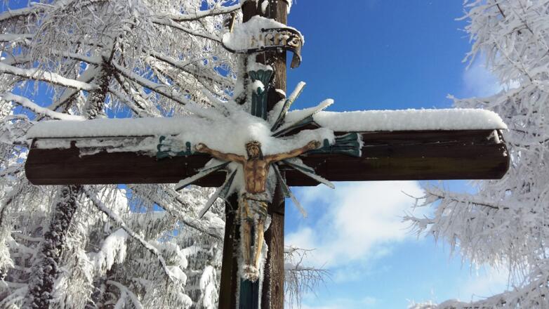 Gipfelkreuz des Zinkenkogels