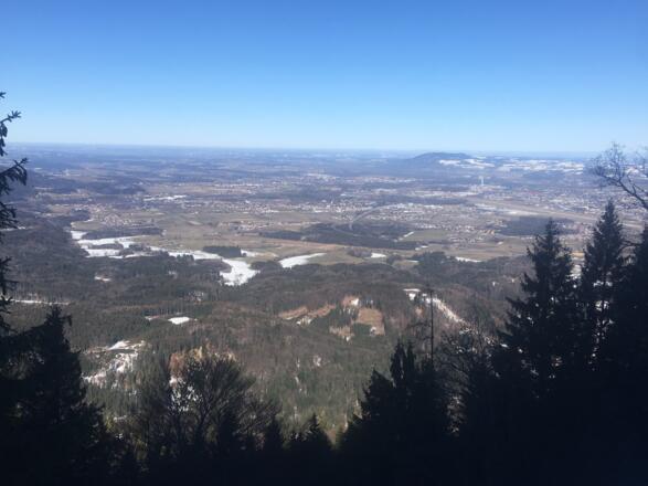 Blick Richtung Salzburg