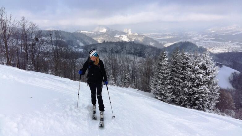 Skitour von Bad Dürrnberg auf den Zinken