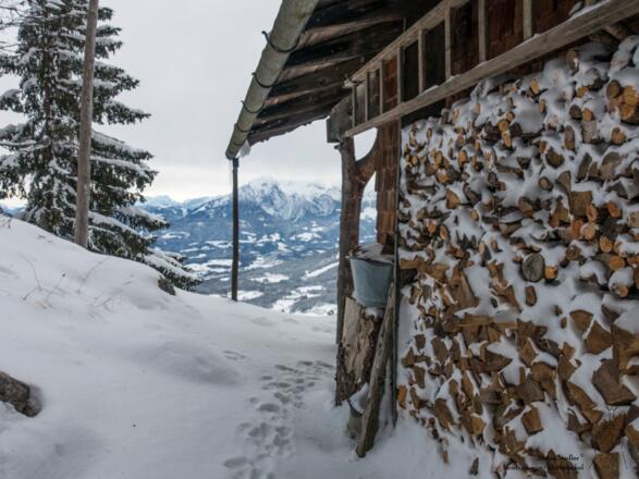 Von der Bergwacht Diensthütte hat man eine wundervolle Aussicht.
