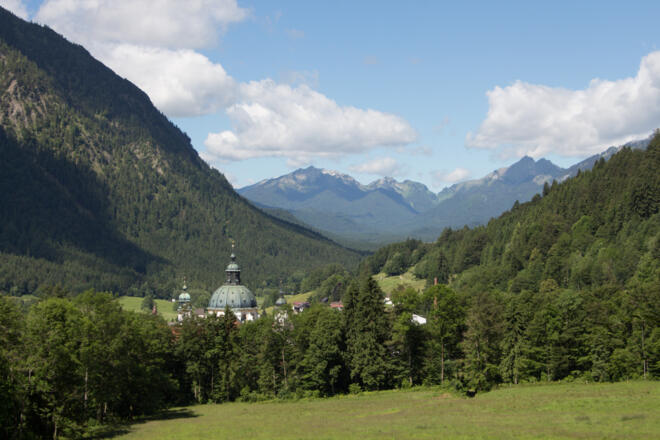 Walderlebnispfad Ettal, Scheinberg und Große Klammspitze