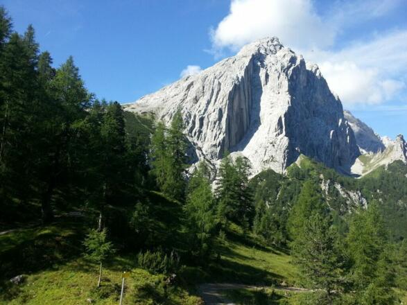 Großer Lafatscher vom Hallerangerhaus gesehen