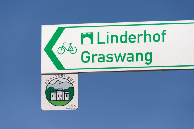 Beschilderung Königsrunde