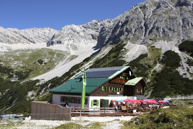 Pfeishütte im Karwendel, 1922m