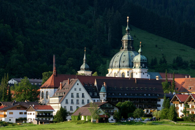 Fernwanderweg Meditationsweg Ammergauer Alpen - Kloster Ettal
