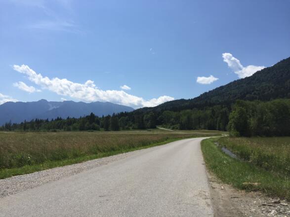 Grafenaschau Richtung Eschenlohe