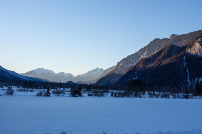 Winterwanderung - Weidmoos