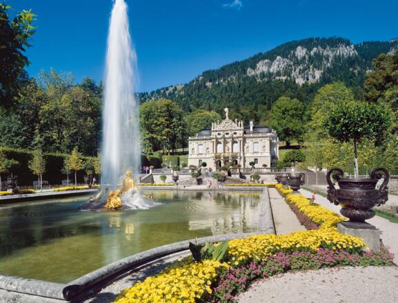 Radtour Kloster Ettal und Schloss Linderhof