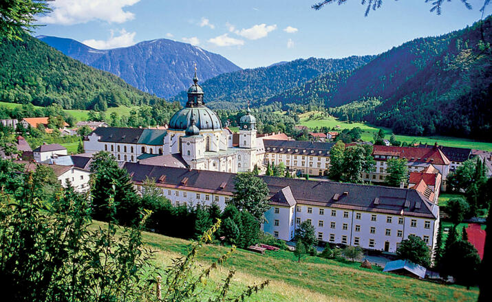 Fernwanderweg Meditationsweg Ammergauer Alpen - Kloster Ettal