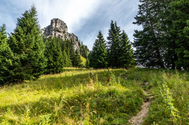 Ausblicke vom Aufstieg