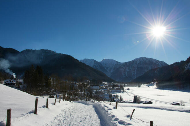 Winterwanderung - Enzianweg