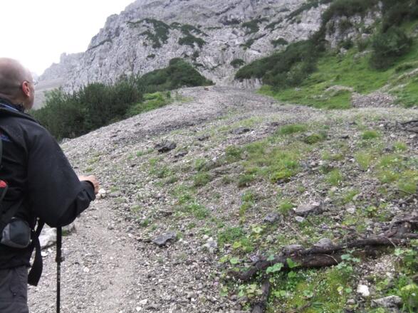 Nette Begegnung auf dem Ochsenbodensteig