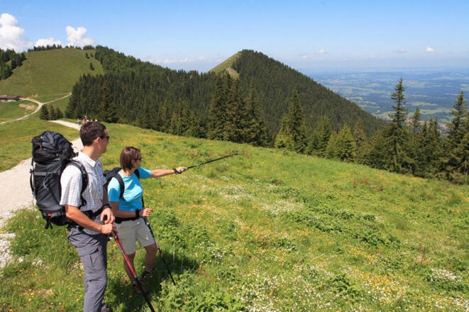 Wanderaussicht am Hörnle