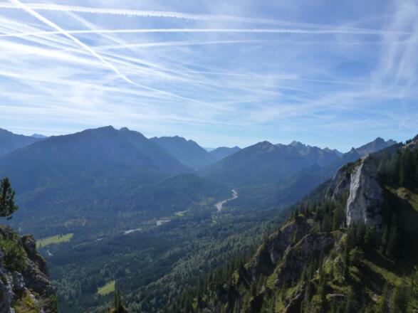 Pürschling Blick ins Graswangtal