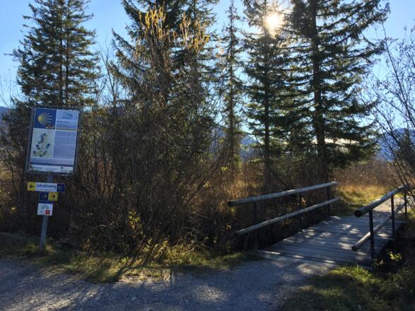 Brücke über den Lainbach