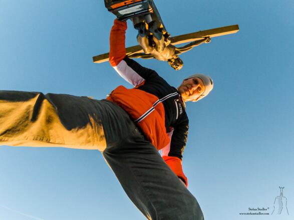 Gipfelselfie Stefan Stadler auf dem Berchtesgadener Hochthron.