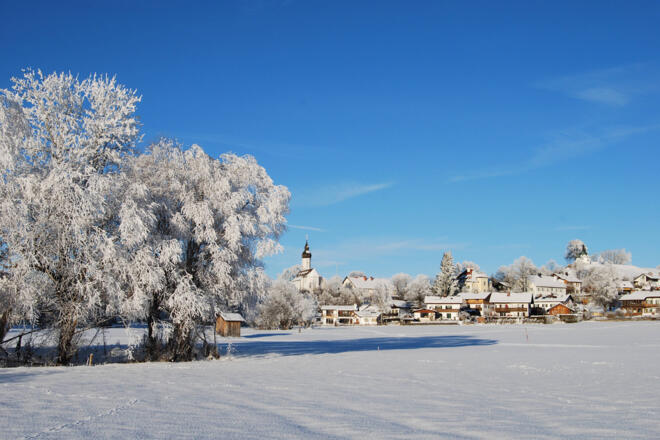 Winterwanderung - Soier See Rundweg