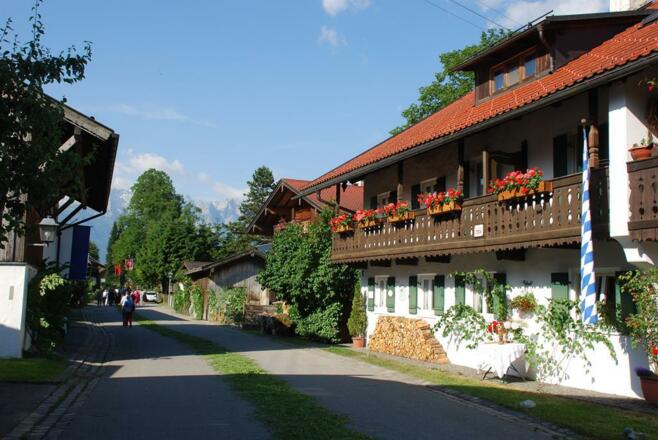 Unser Haus an Fronleichnam