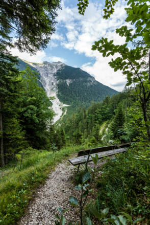 Ausblick am Jägersteig