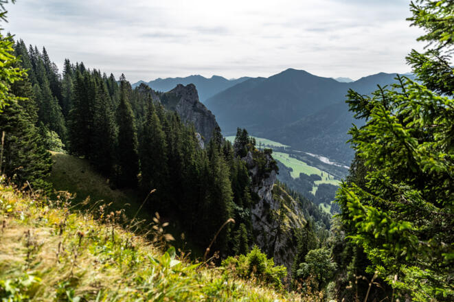 Weitblick über die Region