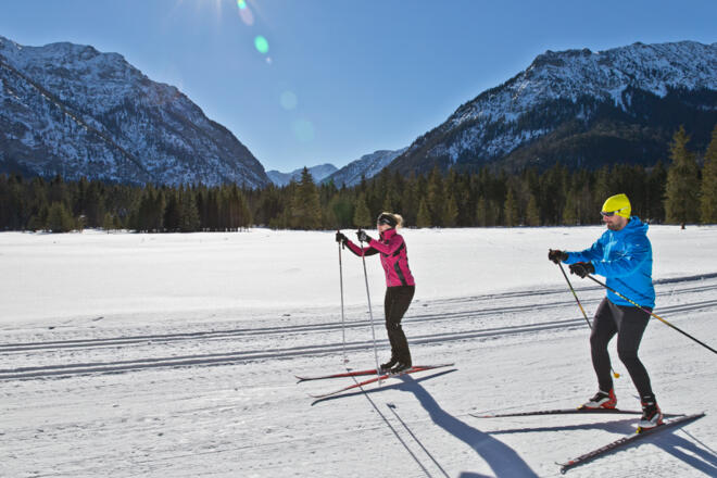 Verbindungsloipe Linderhof Graswang