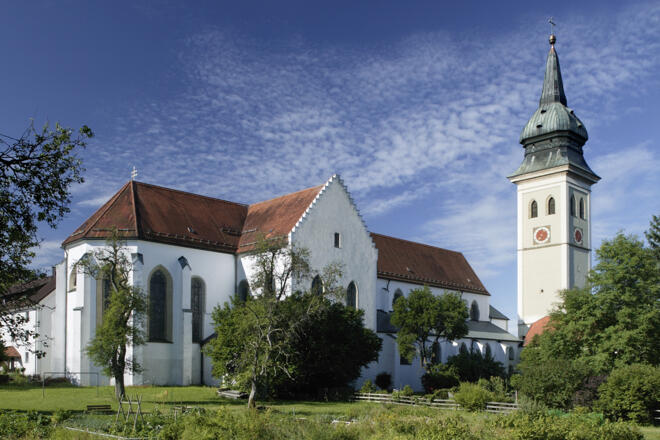Fernwanderweg Meditationsweg Ammergauer Alpen - Kloster Rottenbuch