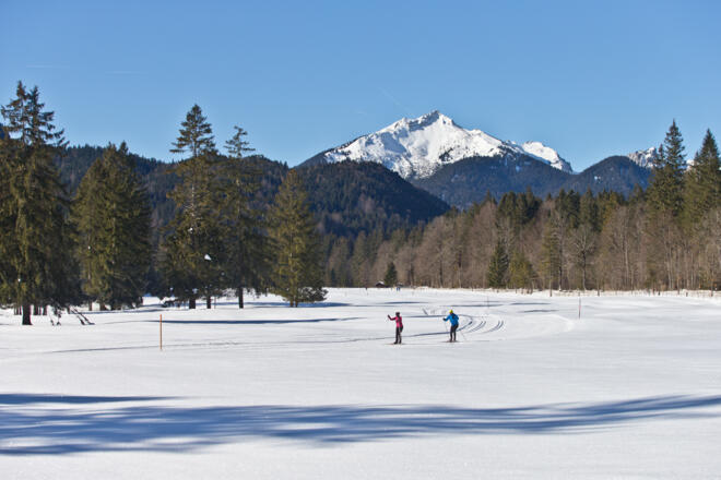 Verbindungsloipe Linderhof Graswang