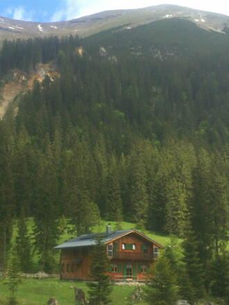 Krinner-Kofler-Hütte mit Soiernspitze