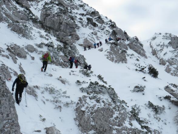 Die letzte schwierige Querung