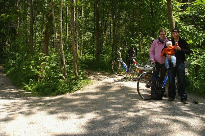 Familien-Radweg