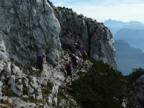 Abstieg nach Bad Reichenhall