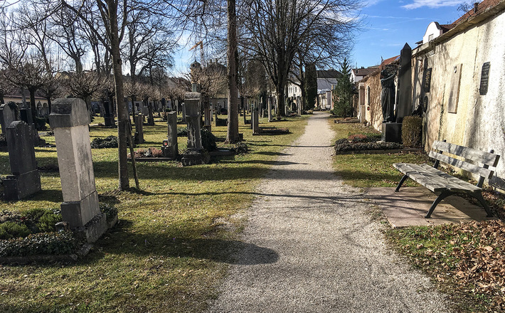 Der Alte Friedhof in Laufen