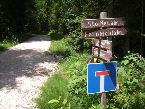 Verfahren fast unmöglich, wenn man sich an die Wegweisung hält