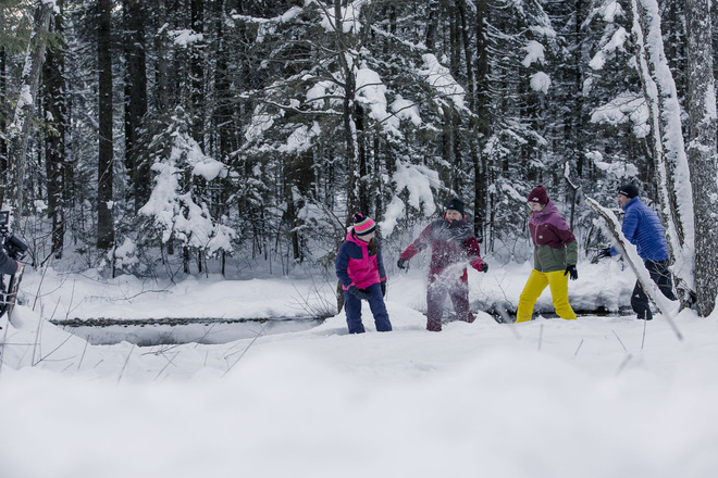 Schneespaß auf der Panorama-Runde in Inzell