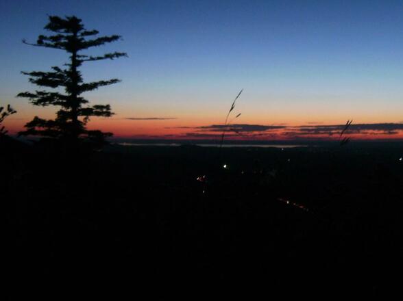 nächtliche Abfahrt, für viele Besucher der Stoißeralm  üblich und ein besonderes Erlebnis