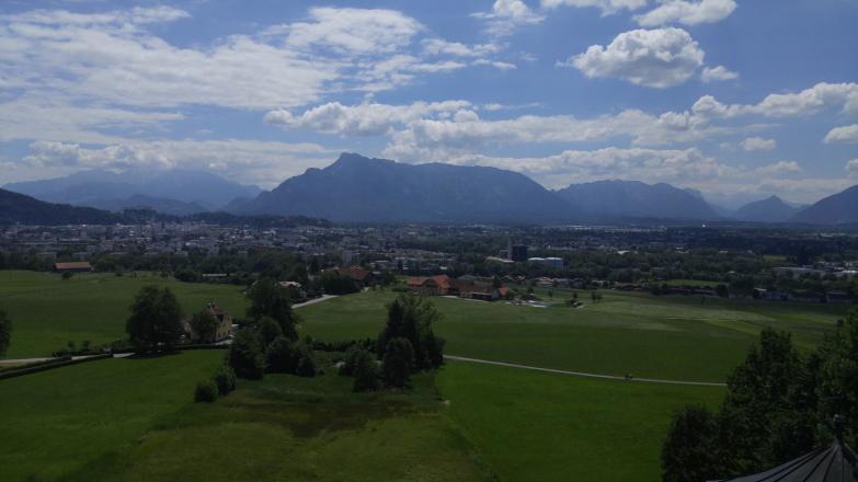 Aussicht Maria Plain Richtung Salzburg