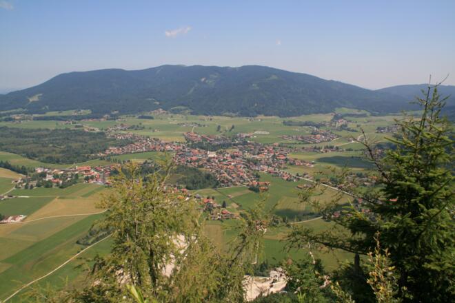 Blick auf Inzell
