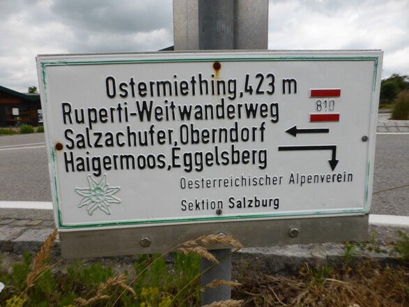 Die ÖAV Sektion Salzburg übernimmt in Ostermiething