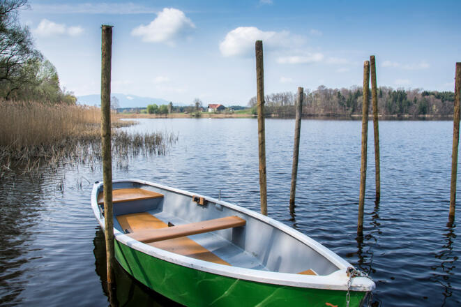 Ruderboot Abtsdorfer See