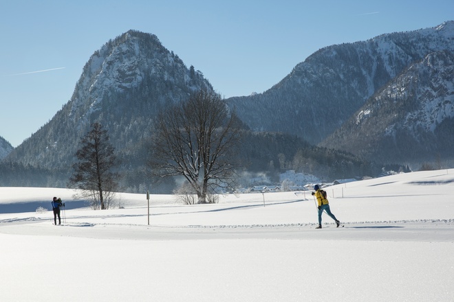 Panorama-Loipen in Inzell im Chiemgau