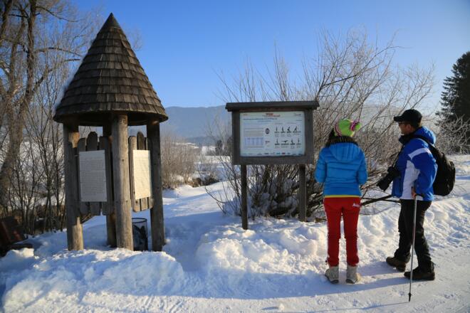 Infostationen auf der Panorama-Runde