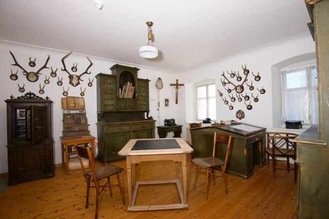 Schreibstube der Kaufmannsfamilie Bierling im Museum im Bierlinghaus