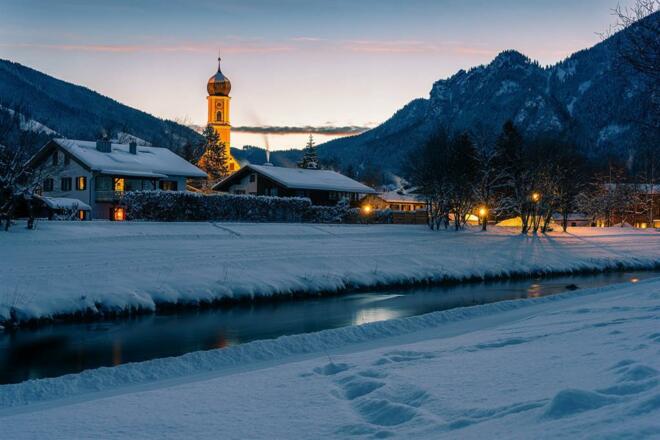 Winter Morgenstimmung