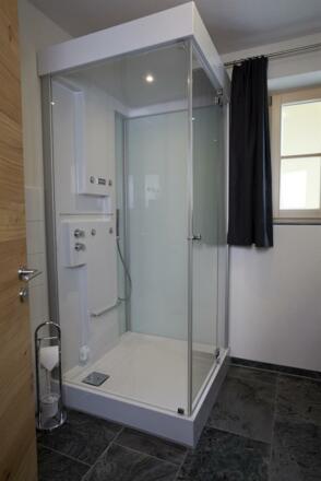 Die Alternative zur Sauna, eine Dampfdusche!