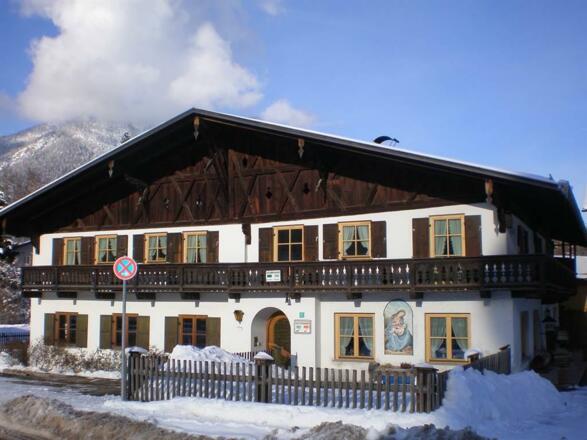 Unser Haus im Winter