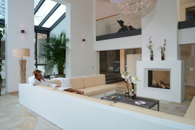 Ruhebereich im Landhaus-Spa